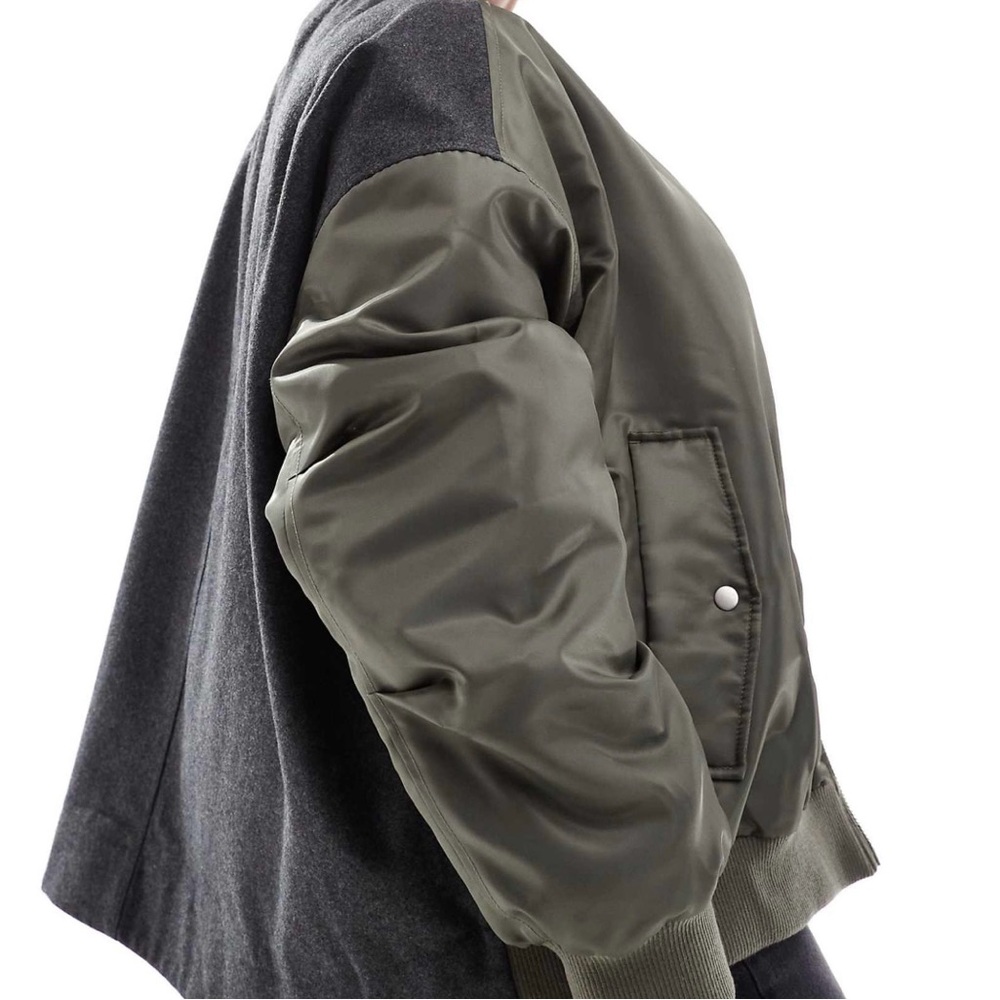 Women’s Two-Tone Bomber Jacket